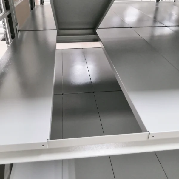 Стеллаж грузовой 2000х1500х600, 4 яруса с оцинкованным настилом