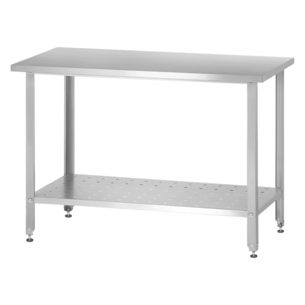 Стол производственный СПРн «Norma Inox» 1000x600 (полка перф., ножка угловая)