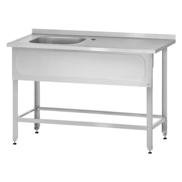 Ванна с рабочей поверхностью РПЦн 1200 «Norma Ral» м/о 400x500x250 (левая , ножка угловая)