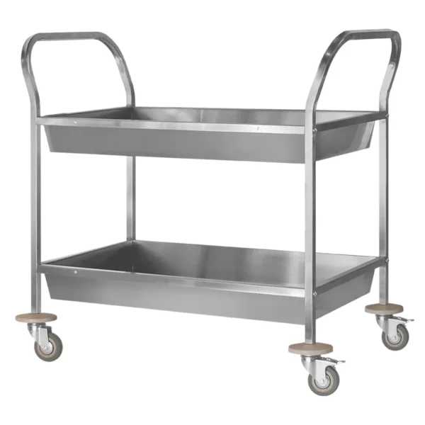 Тележка для сбора посуды ТДПп 900x600x860 «Profi Ral» (2 уровня)