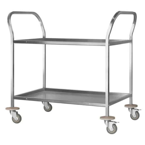 Тележка для сервировки ТДСп 800x500x860 «Profi Ral» (2 уровня)