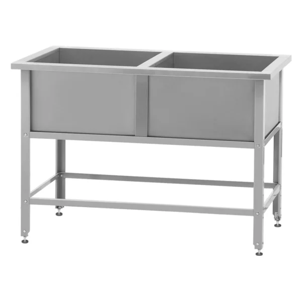 Ванна моечная ВМСн 530/2 «Norma Inox» (ножка угловая)