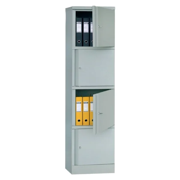 Металлический архивный шкаф Практик AM 1845/4