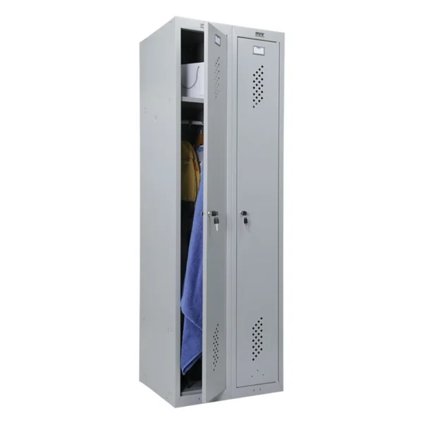 Шкаф для раздевалок ПРАКТИК усиленный ML 21-60 (ML-11-30 + ML-01-30)