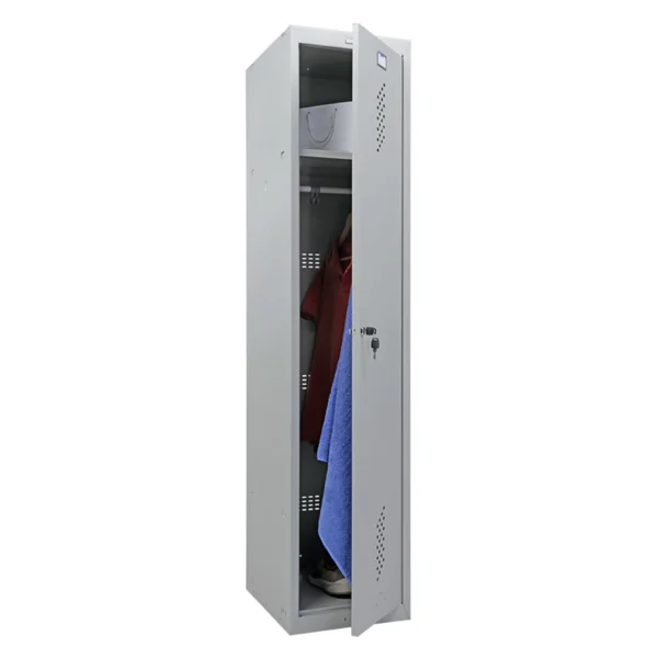Шкаф для раздевалок ПРАКТИК усиленный ML 11-40 базовый модуль (LS-01-40)