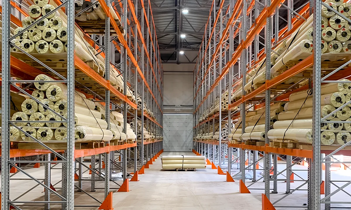 Стеллажи для хранения паллет